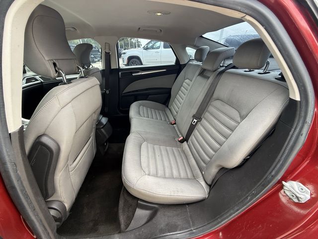 2015 Ford Fusion S Red at Durrett Motor Company