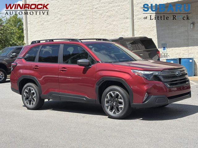 Crimson Red 2026 Subaru Forester Crossover AWD SUV / Crossover All-Wheel Drive Continuously Variable Transmission