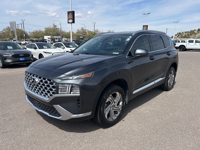 Portofino Gray 2022 Hyundai Santa Fe SEL AWD SUV / Crossover All-Wheel Drive 8-Speed Automatic
