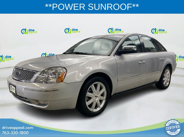 Silver Frost Clearcoat Metallic 2005 Ford Five Hundred Sedan Front-Wheel Drive 6-Speed Automatic