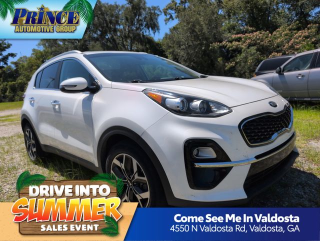 Snow White Pearl 2021 Kia Sportage EX FWD SUV / Crossover Front-Wheel Drive 6-Speed Automatic Overdrive