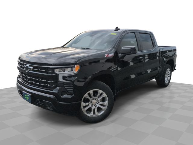 Black 2023 Chevrolet Silverado 1500 RST Crew Cab 4WD Pickup Truck Four-Wheel Drive Automatic