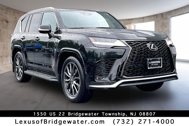 Gray (Graphite Black) 2025 Lexus LX 600 F Sport Handling AWD SUV / Crossover All-Wheel Drive Automatic