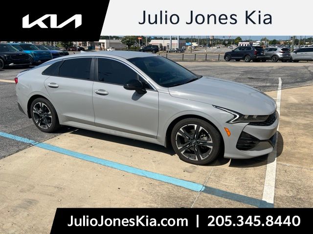 Wolf Gray 2024 Kia K5 Sedan Front-Wheel Drive 8-Speed Automatic