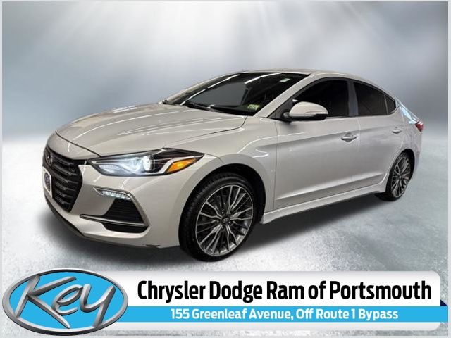 Symphony Air Silver 2018 Hyundai Elantra Sedan Front-Wheel Drive 7-Speed Automatic