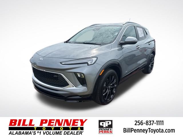 Gray Metallic 2025 Buick Encore GX Sport Touring FWD SUV / Crossover Front-Wheel Drive Continuously Variable Transmission