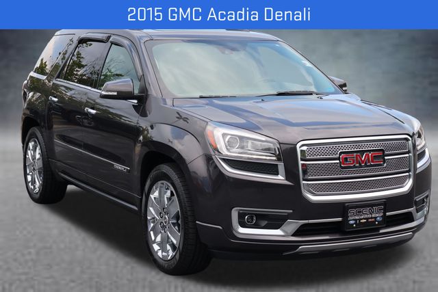 Gray (Iridium Metallic) 2015 GMC Acadia SUV / Crossover Front-Wheel Drive 6-Speed Automatic