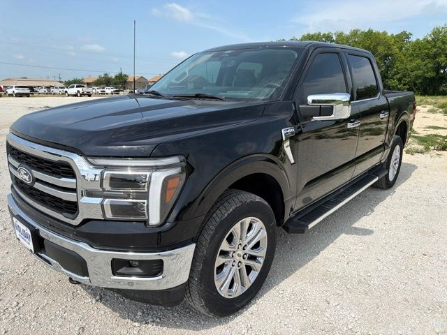Agate Black Metallic 2025 Ford F-150 Pickup Truck Four-Wheel Drive Automatic