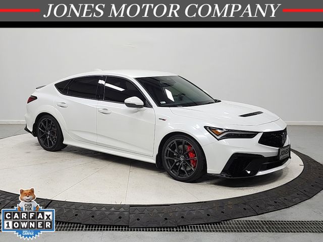 Platinum White Pearl 2025 Acura Integra Sedan Front-Wheel Drive 6-Speed Manual