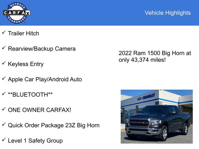 2022 Ram 1500 Big Horn/Lone Star 4