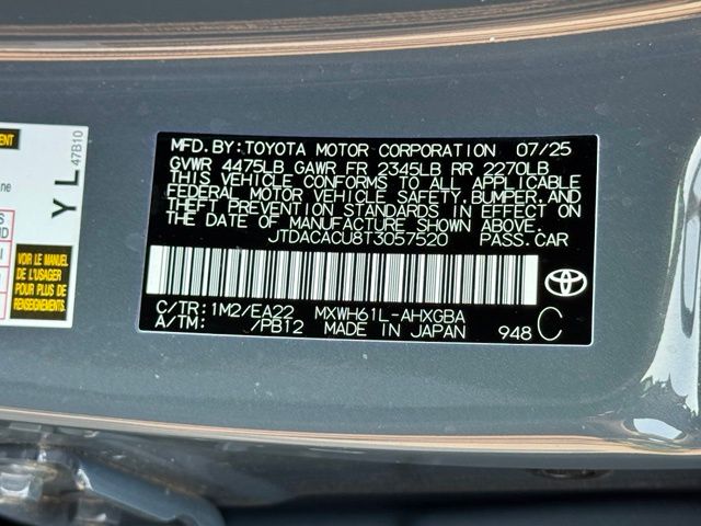 Used 2026 Toyota Prius Plug-In Hybrid Hatchback