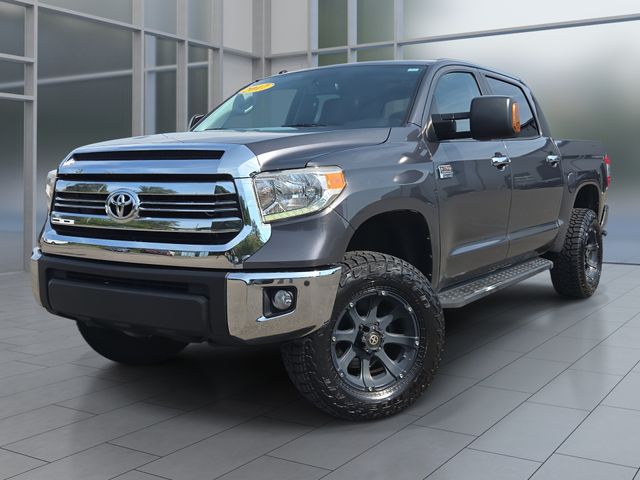 Gray 2017 Toyota Tundra Pickup Truck Four-Wheel Drive 6-Speed Automatic Overdrive
