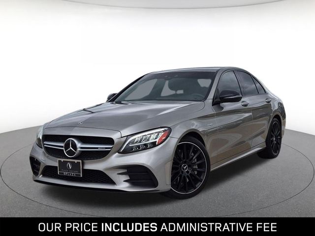 Mojave Silver Metallic 2019 Mercedes-Benz C-Class Sedan All-Wheel Drive 9-Speed Automatic