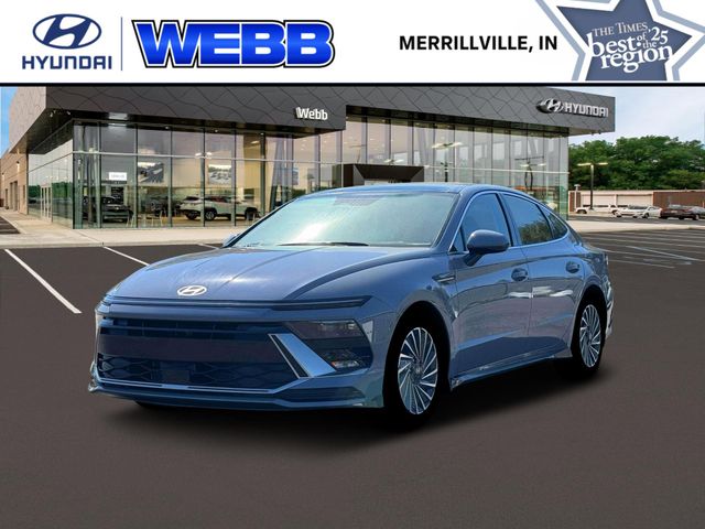 Transmission Blue 2026 Hyundai Sonata Hybrid SEL FWD Sedan Front-Wheel Drive 6-Speed Automatic
