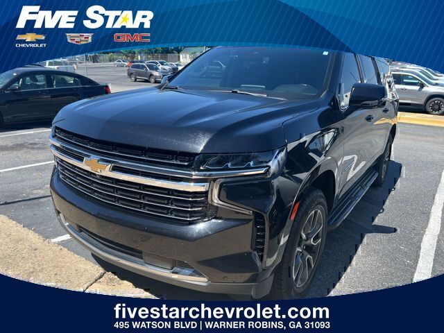 Black 2021 Chevrolet Suburban LT RWD SUV / Crossover 4X2