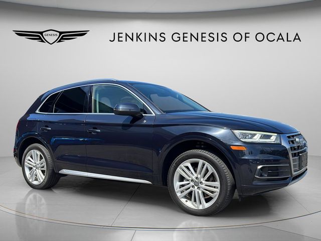 Moonlight Blue 2018 Audi Q5 SUV / Crossover All-Wheel Drive 7-Speed Automatic