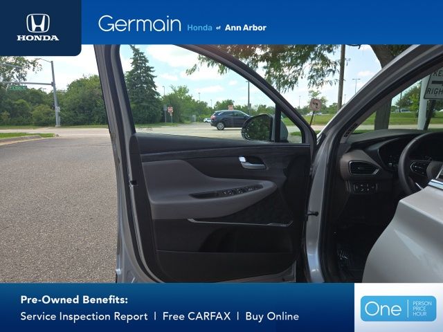 Used 2020 Shimmering Silver Pearl Hyundai SEL image 15