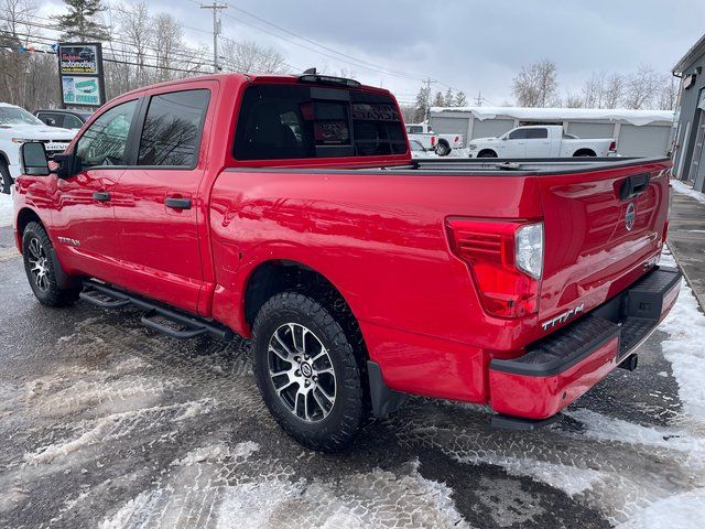 2022 Nissan Titan SV - Red Alert exterior view 5