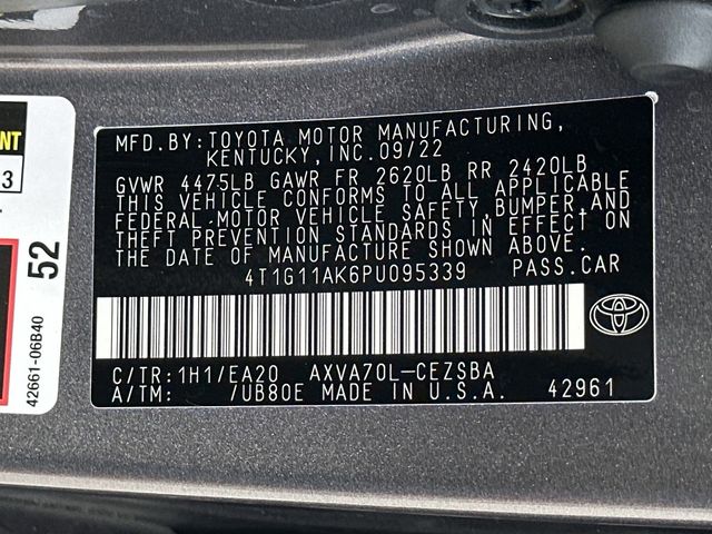 2023 Toyota Camry SE 31