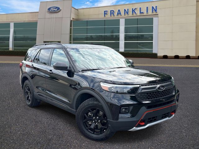 Agate Black Metallic 2023 Ford Explorer SUV / Crossover All-Wheel Drive Automatic