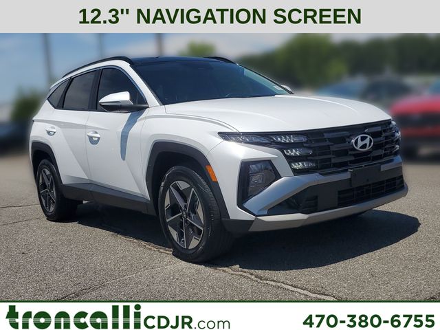 White Pearl 2025 Hyundai Tucson Hybrid SUV / Crossover All-Wheel Drive 6-Speed Automatic