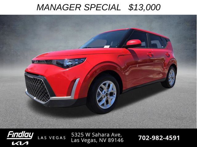Inferno Red 2023 Kia Soul SUV / Crossover Front-Wheel Drive Continuously Variable Transmission