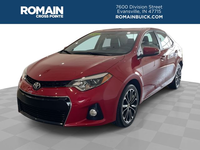 Red 2016 Toyota Corolla L Sedan Front-Wheel Drive 4-Speed Automatic