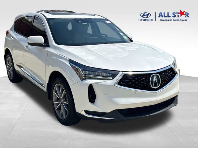 White 2022 Acura RDX FWD with Technology Package SUV / Crossover Front-Wheel Drive Automatic
