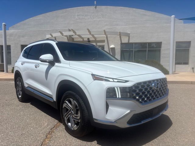 Serenity White Pearl 2023 Hyundai Santa Fe SUV / Crossover All-Wheel Drive 8-Speed Automatic