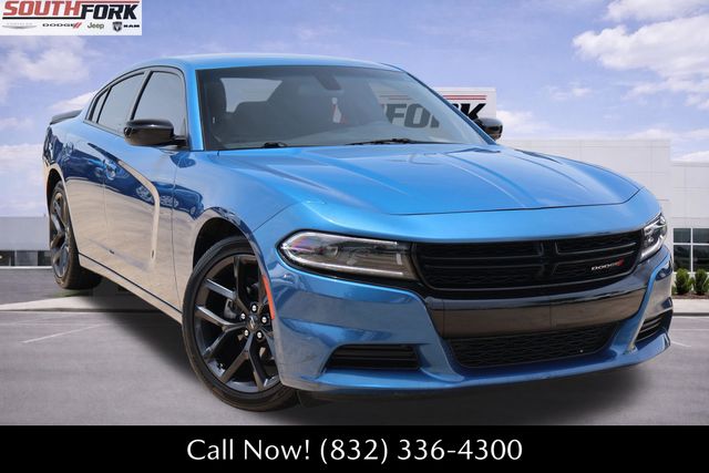 Blue (Frostbite) 2022 Dodge Charger Sedan Rear-Wheel Drive 8-Speed Automatic
