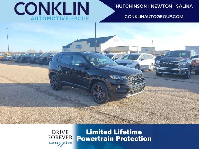 Diamond Black Crystal Pearlcoat 2026 Jeep Compass SUV / Crossover Four-Wheel Drive 8-Speed Automatic