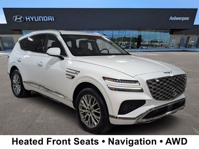 White 2025 Genesis GV80 SUV / Crossover All-Wheel Drive 8-Speed Automatic