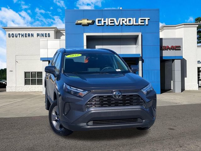 Gray 2022 Toyota RAV4 XLE AWD SUV / Crossover All-Wheel Drive 8-Speed Automatic