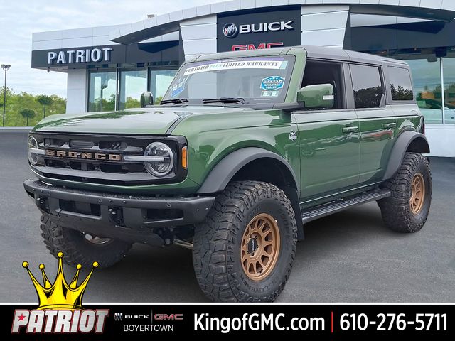 Green Metallic 2022 Ford Bronco SUV / Crossover Four-Wheel Drive Automatic