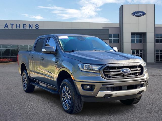 Carbonized Gray Metallic 2022 Ford Ranger Lariat SuperCrew 4WD Pickup Truck Four-Wheel Drive Automatic