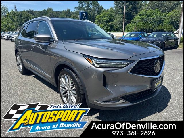 2023 Acura MDX Advance - Liquid Carbon Metallic exterior view 1