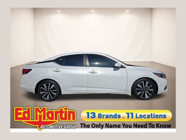 Aspen White 2023 Nissan Sentra Sedan Front-Wheel Drive Continuously Variable Transmission