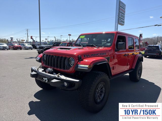 Firecracker Red Clearcoat 2025 Jeep Wrangler Rubicon 392 Final Edition 4WD SUV / Crossover Four-Wheel Drive 8-Speed Automatic