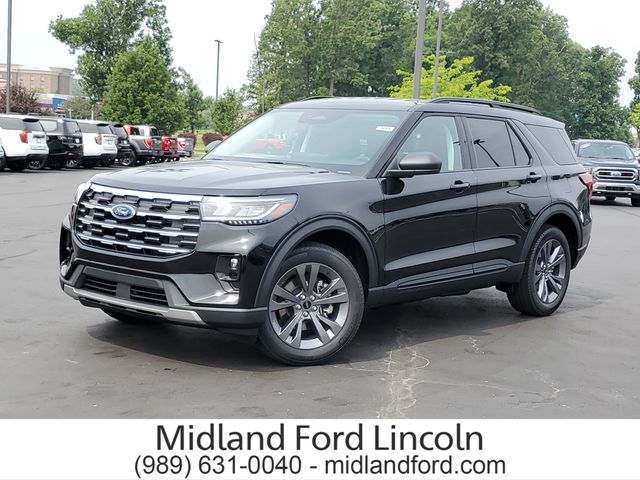 Agate Black Metallic 2026 Ford Explorer SUV / Crossover All-Wheel Drive Automatic