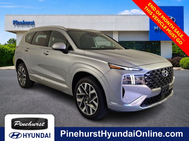 Silver 2023 Hyundai Santa Fe Calligraphy AWD SUV / Crossover All-Wheel Drive Automatic