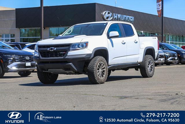 Summit White 2020 Chevrolet Colorado Pickup Truck Four-Wheel Drive 8-Speed Automatic