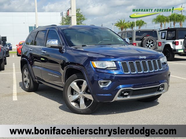 True Blue 2016 Jeep Grand Cherokee SUV / Crossover 4X2 8-Speed Automatic