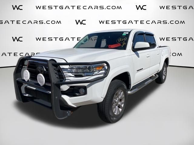 Super White 2018 Toyota Tacoma Pickup Truck Four-Wheel Drive 6-Speed Automatic