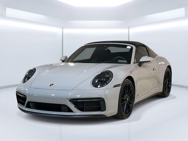 Chalk 2024 Porsche 911 Targa 4 GTS Cabriolet AWD Convertible All-Wheel Drive 7-Speed Manual