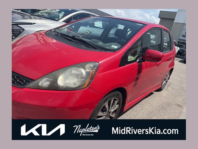 Milano Red 2012 Honda Fit Sport Hatchback Front-Wheel Drive 5-Speed Automatic