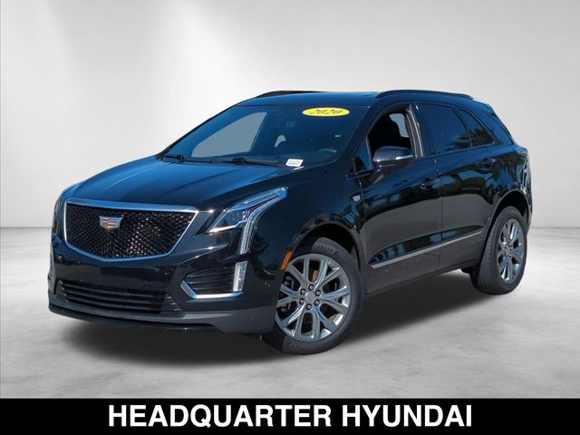 Stellar Black Metallic 2020 Cadillac XT5 Sport AWD SUV / Crossover Four-Wheel Drive 9-Speed Automatic