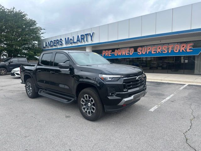 Black 2023 Chevrolet Colorado Pickup Truck Four-Wheel Drive 8-Speed Automatic