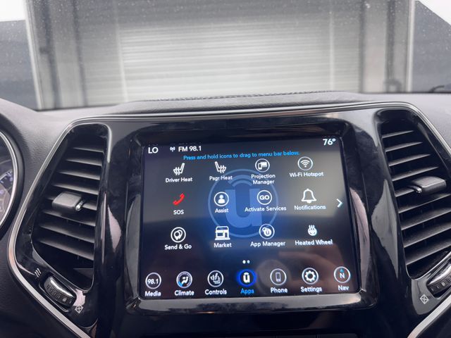 2019 Bright White Clearcoat Jeep Cherokee Limited 4X4 SUV
