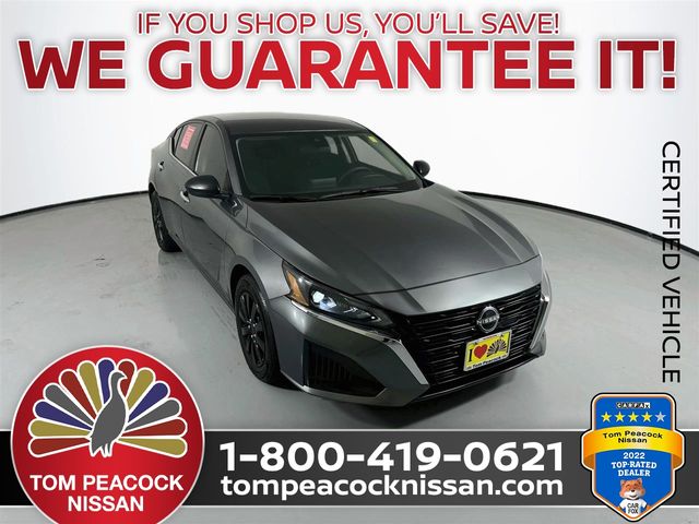 Gray (Gun Metallic) 2025 Nissan Altima Sedan Front-Wheel Drive Continuously Variable Transmission