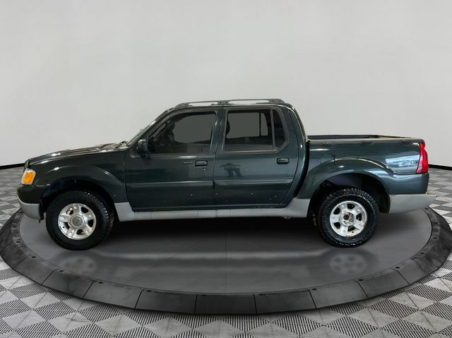 Green 2003 Ford Explorer Sport Trac Pickup Truck Four-Wheel Drive 5-Speed Automatic Overdrive
